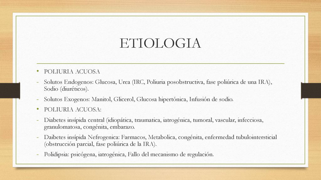diabetes insípida central idiopática diabetes insípida central idiopática